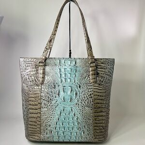Women’s **Hard to Find** Brahmin Abigail Elegant Crocodile Embossed Large Tote